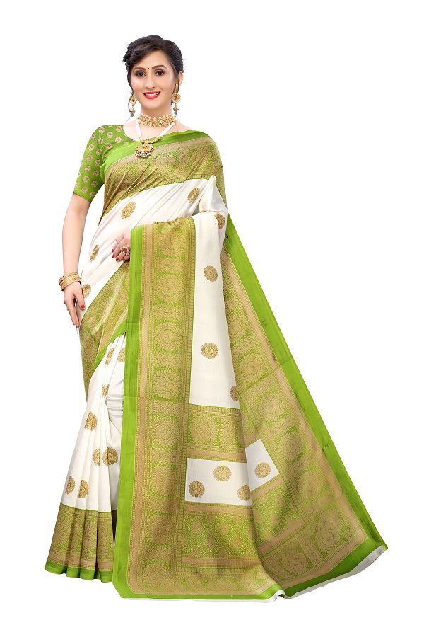 Printed Art Silk 9 Printed Regular Wear Saree Collection